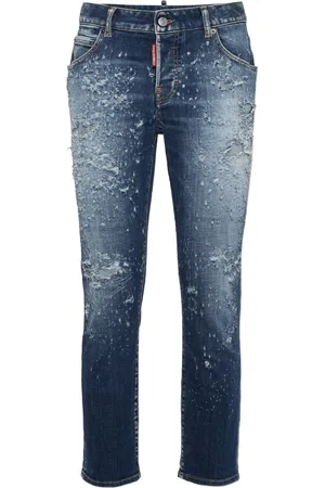 Dsquared2 Gerafelde jeans