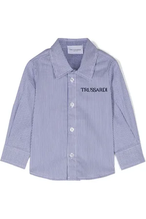 Trussardi Shirt met geborduurd logo