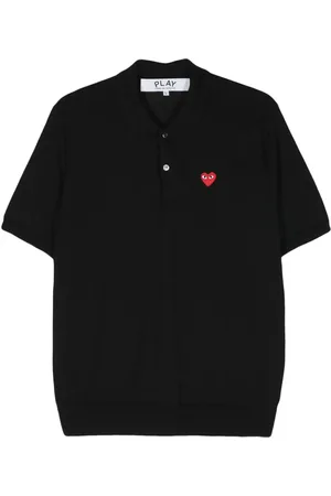 Comme des Garçons Poloshirt met patch