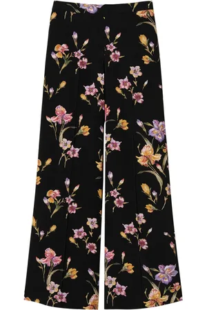 Twin-Set Broek met bloemvlak