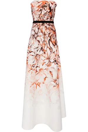Saiid Kobeisy Avondjurk met bloemenprint