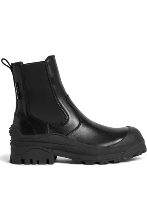Dsquared2 Leren laarzen met logo