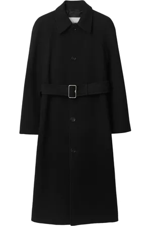 Burberry Wollen jas met ceintuur