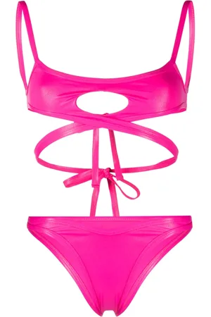The Attico Gewikkelde bikini