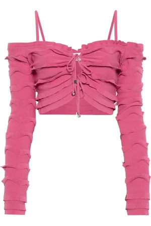 BLUMARINE Vest met ruches