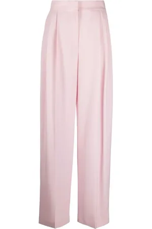 Alexander McQueen High waist plooibroek