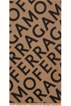 Salvatore Ferragamo Intarsia sjaal