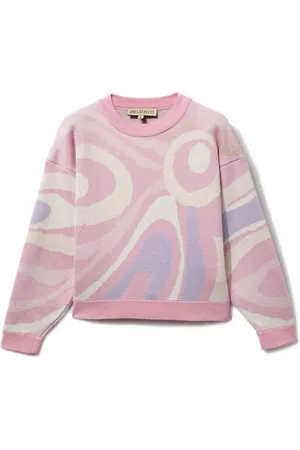 PUCCI Junior Trui met marmo intarsia