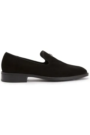 Giuseppe Zanotti Imrham loafers met logoplakkaat