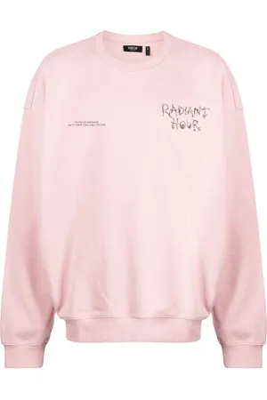 FIVE CM Sweater met geborduurde tekst