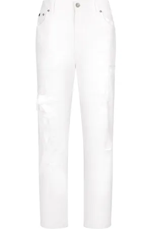 Dolce & Gabbana Gerafelde jeans