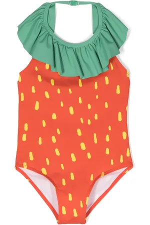 Stella McCartney Badpak met ruches