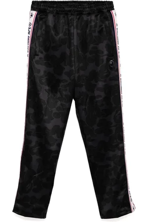 A Bathing Ape Solid Camo asymmetrische trainingsbroek