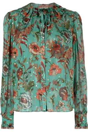 ULLA JOHNSON Blouse met bloemenprint
