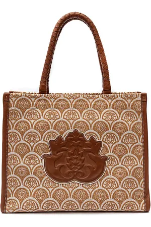 Isla Ibiza Sirena schoudertas met jacquard