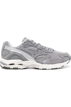 Mizuno Wave Rider sneakers met vlakken