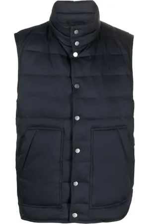 Kiton Bodywarmer met hoge hals