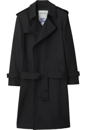 Burberry Trenchcoat met dubbele rij knopen en ceintuur