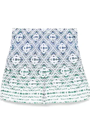 Casablanca Badstof shorts met monogram