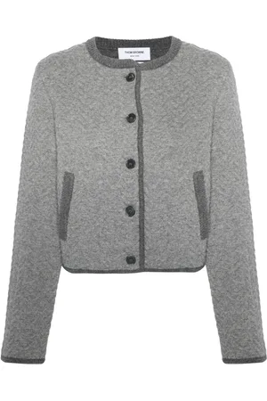 Thom Browne Vest met visgraat patroon