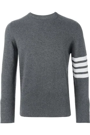 Thom Browne Crewneck Pullover With 4