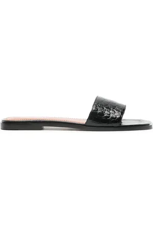 PARIS TEXAS Sandalen met krokodillen