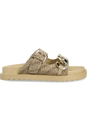 Guess Sandalen met schakelketting