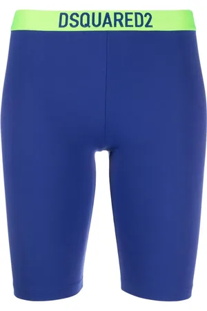 Dsquared2 Fietsshorts met logoband