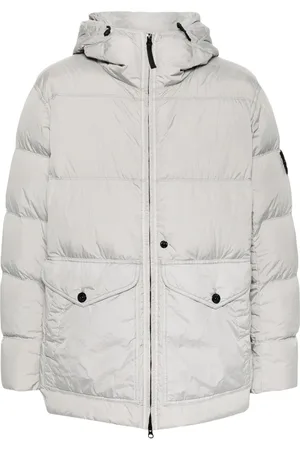 Stone Island Gewatteerd jack met Compass