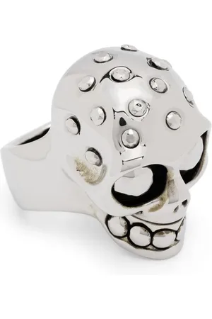 Alexander McQueen Ring met doodskop