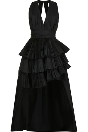 Elie saab Jurk met watervalhals