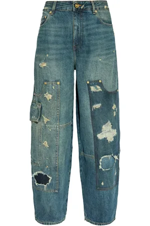 Ganni Jeans met wijde pijpen