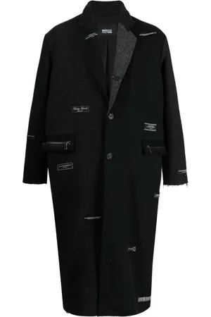 MOSTLY HEARD RARELY SEEN Trenchcoat met logopatch