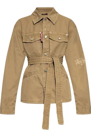 Dsquared2 Shirtjack met ceintuur