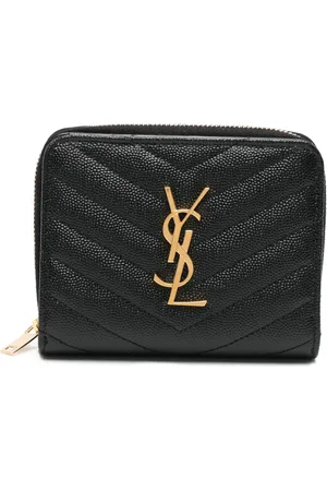 Saint Laurent Cassandre matelassé portemonnee