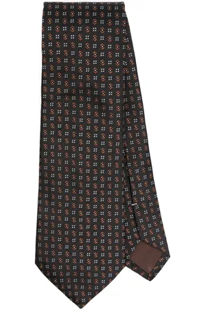 CANALI Stropdas met geometrisch patroon