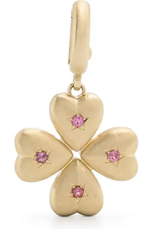 Lauren Rubinski 14kt geelgouden Bruno hanger