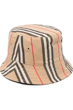 Burberry Vissershoed met vintage ruit