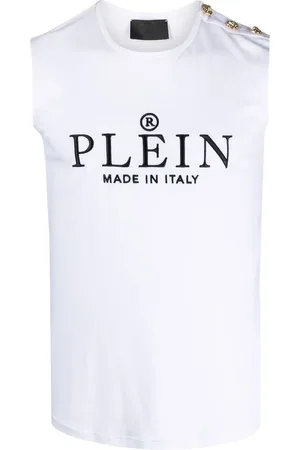 Philipp Plein Tanktop met logoprint