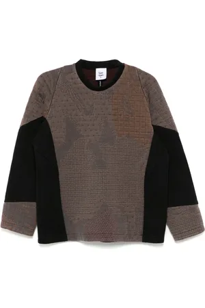 Stain Shade Sweater met vlakken
