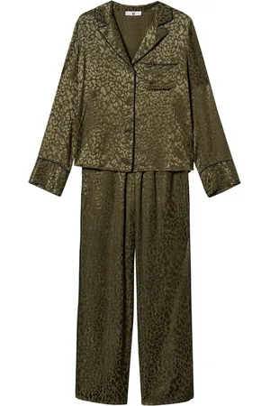 Twin-Set Mannish pyjama met jacquard