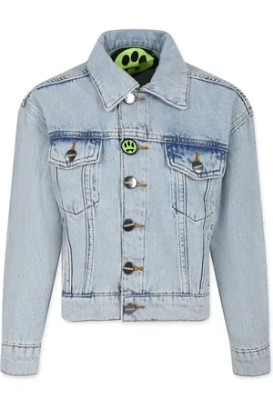 BARROW Spijkerjack met logoprint