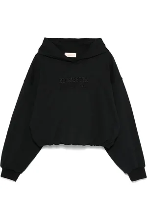 Elisabetta Franchi Hoodie met geborduurd logo