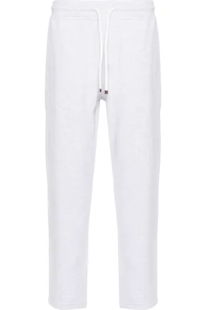 Brunello Cucinelli Gemêleerde trainingsshorts met trekkoord