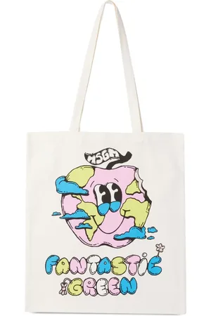Msgm Shopper met grafische print