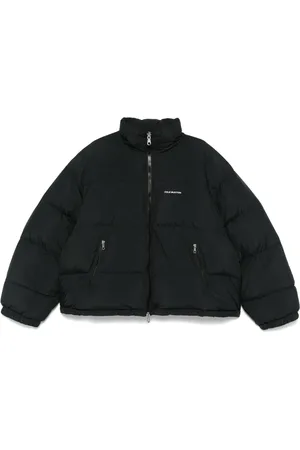 Cole Buxton Cropped donsjack met logo