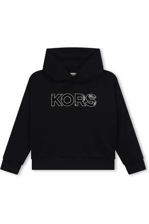 Michael Kors Jersey hoodie met pailletten logo