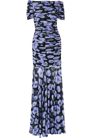 Carolina Herrera Avondjurk met bloemenprint