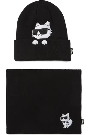Karl Lagerfeld Ikon muts en col