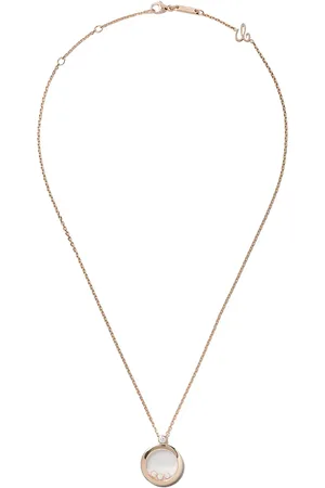 Chopard 18kt roségoud Happy Diamonds Icons hanger